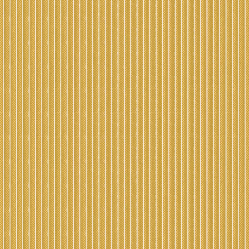 PRE-ORDER Tilda- Creating Memories- Stripe TIL160062- Yellow- Half Yard- June 2024 - Modern Fabric Shoppe