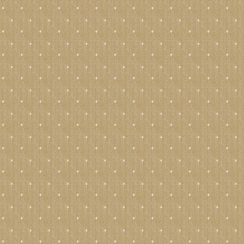 PRE-ORDER Tilda- Creating Memories- Tinydot TIL160075- Khaki- Half Yard- June 2024 - Modern Fabric Shoppe