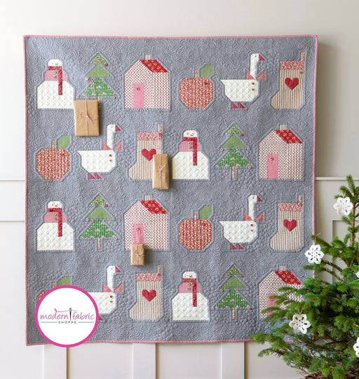 PRE-ORDER Tilda- Creating Memories Winter Collection- Christmas Calendar Quilt Kit- June 2024 - Modern Fabric Shoppe