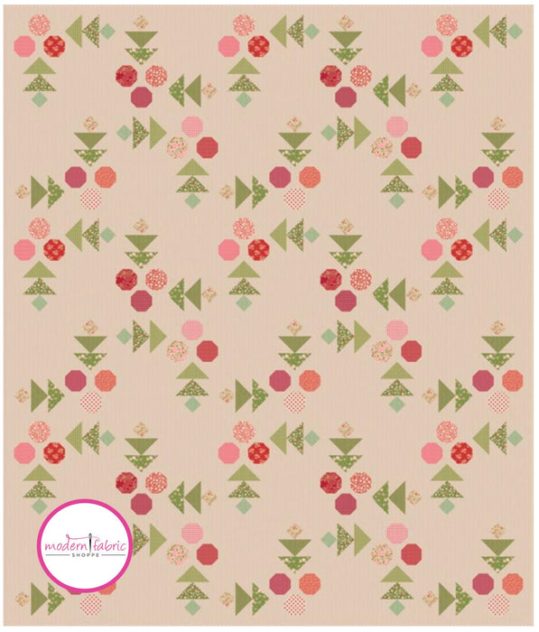 PRE-ORDER Tilda- Creating Memories Winter Collection- Holly Quilt Kit- June 2024 - Modern Fabric Shoppe