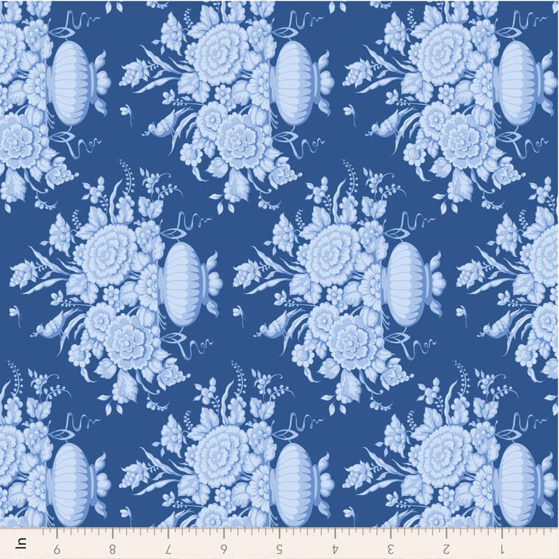 PRE - Order Tilda - Something Blue - Afina TIL100672 Denim - Half Yard - June 2026 - Modern Fabric Shoppe