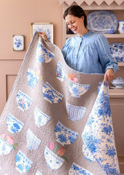 PRE - Order Tilda - Something Blue - Bowl Collection Quilt Kit - Mouse - June 2026 - Modern Fabric Shoppe