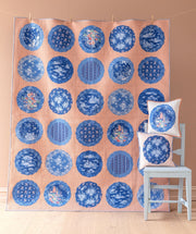 PRE - Order Tilda - Something Blue - Plate Collection Quilt Kit - Dusty Peach - June 2026 - Modern Fabric Shoppe
