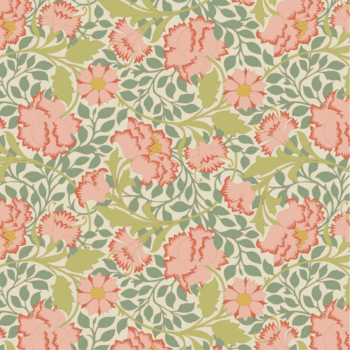Pre - Order Tilda Songbird - Flora TIL100648 Sage - Half Yard - February 2026 - Modern Fabric Shoppe