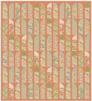 Pre Order Tilda - Songbird - Garden View Quilt Kit - Coral - February 2026 - Modern Fabric Shoppe