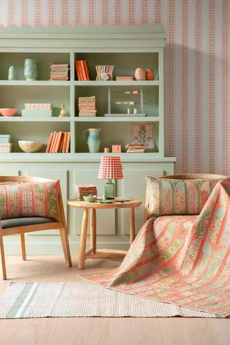 Pre Order Tilda - Songbird - Garden View Quilt Kit - Coral - February 2026 - Modern Fabric Shoppe