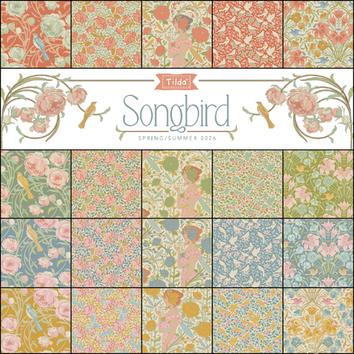 Pre - Order Tilda Songbird - Half Yard Bundle - February 2025 - Modern Fabric Shoppe