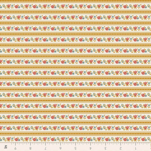 PRE-Order Tilda- Village Life- Agnes TIL100683 Ochre- Half Yard- October 2026 - Modern Fabric Shoppe