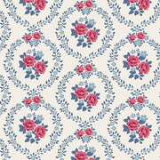 PRE-Order Tilda- Village Life- Mable TIL100692 Cold Cream- Half Yard- October 2026 - Modern Fabric Shoppe