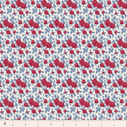 PRE-Order Tilda- Village Life- Margot TIL100694 Burgundy- Half Yard- October 2026 - Modern Fabric Shoppe