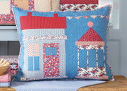 PRE-Order Tilda- Village Life Pillow Kit- House/ Kiosk BLUE featuring Village Life- October 2026 - Modern Fabric Shoppe