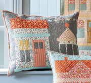 PRE-Order Tilda- Village Life Pillow Kit- House/ Kiosk CHARCOAL featuring Village Life- October 2026 - Modern Fabric Shoppe