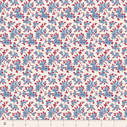 PRE-Order Tilda- Village Life- Ruth TIL100696 Blue- Half Yard- October 2026 - Modern Fabric Shoppe