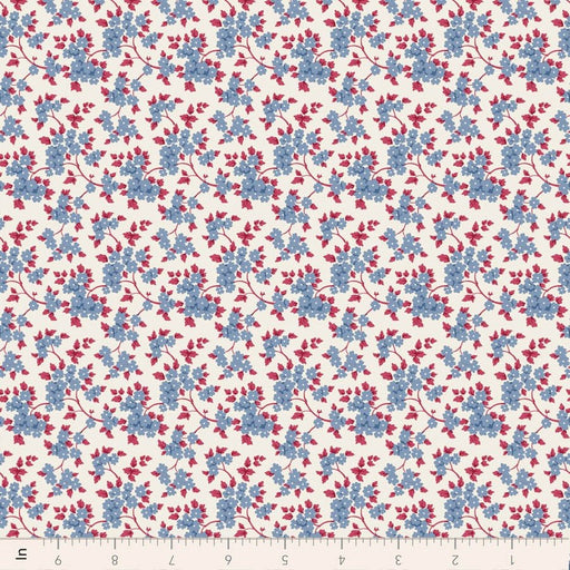 PRE-Order Tilda- Village Life- Ruth TIL100696 Blue- Half Yard- October 2026 - Modern Fabric Shoppe