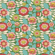 PRE - Order Tilda Wallflower - Wallflower Beverly TIL110609 Green - Half Yard - June 2025 - Modern Fabric Shoppe