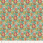 PRE - Order Tilda Wallflower - Wallflower Beverly TIL110609 Green - Half Yard - June 2025 - Modern Fabric Shoppe