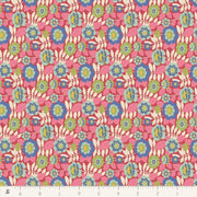 PRE - Order Tilda Wallflower - Wallflower Beverly TIL110610 Pink - Half Yard - June 2025 - Modern Fabric Shoppe