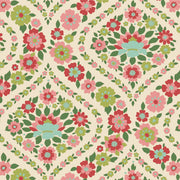 PRE - Order Tilda Wallflower - Wallflower Bianca TIL110617 Green - Half Yard - June 2025 - Modern Fabric Shoppe