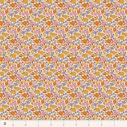PRE - Order Tilda Wallflower - Wallflower Janice TIL110616 Caramel - Half Yard - June 2025 - Modern Fabric Shoppe