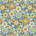 PRE - Order Tilda Wallflower - Wallflower Lauren TIL110603 Blue - Half Yard - June 2025 - Modern Fabric Shoppe
