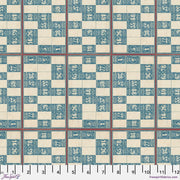 PRE - Order Tim Holtz - Eclectic Elements Palette - Blue Numbers PWTH286.BLUE - Half Yard - May 2025 - Modern Fabric Shoppe