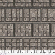 PRE - Order Tim Holtz - Eclectic Elements Palette - Charcoal Numbers PWTH316.CHARCOAL - Half Yard - August 2025 - Modern Fabric Shoppe