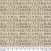 PRE - Order Tim Holtz - Eclectic Elements Palette - Charcoal Typography PWTH314.CHARCOAL - Half Yard - August 2025 - Modern Fabric Shoppe
