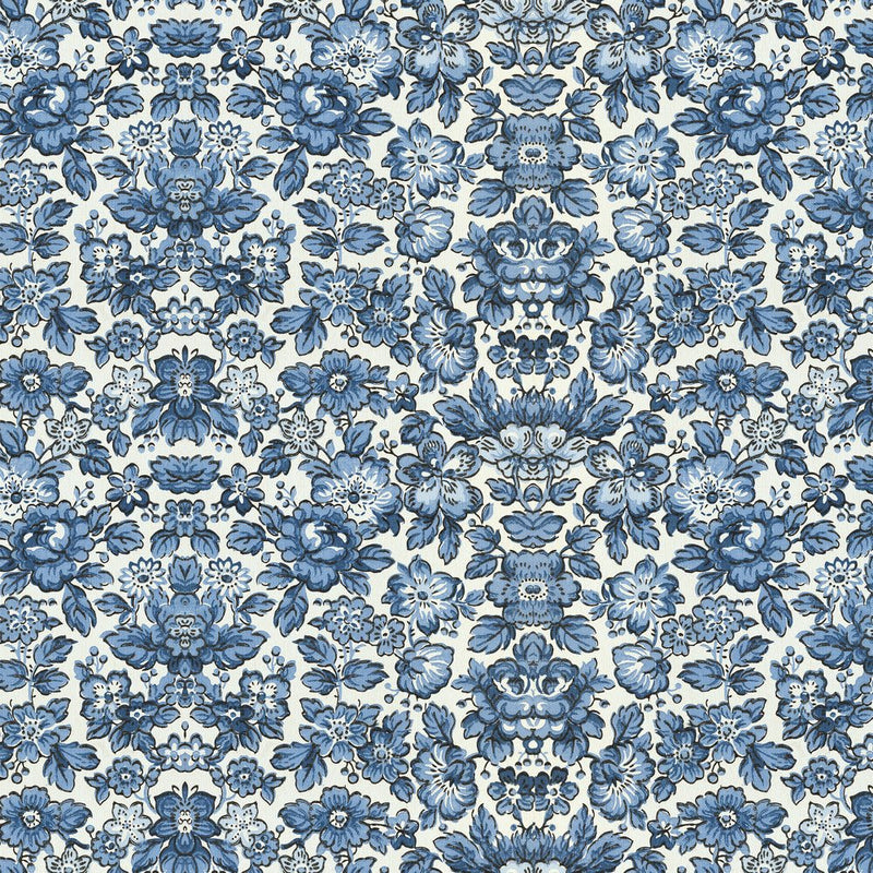 PRE - Order Tim Holtz - Eclectic Elements Palette - Indigo Wallpaper PWTH297.INDIGO - Half Yard - June 2025 - Modern Fabric Shoppe