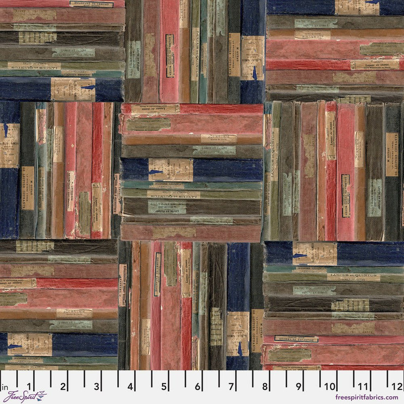 PRE - Order Tim Holtz - Eclectic Elements Palette - Multi Bookshop PWTH326.MULTI - Half Yard - September 2025 - Modern Fabric Shoppe
