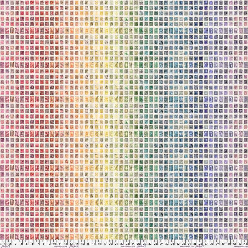 PRE - Order Tim Holtz - Eclectic Elements Palette - Multi Stamps PWTH321.MULTI - Half Yard - September 2025 - Modern Fabric Shoppe