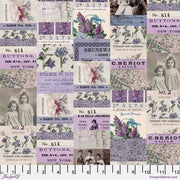 PRE - Order Tim Holtz - Eclectic Elements Palette - Purple Collage PWTH300.PURPLE - Half Yard - July 2025 - Modern Fabric Shoppe