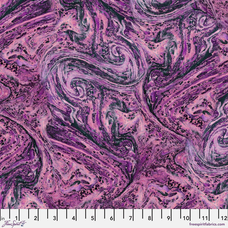 PRE - Order Tim Holtz - Eclectic Elements Palette - Purple Marble PWTH309.PURPLE - Half Yard - July 2025 - Modern Fabric Shoppe