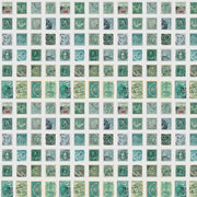 PRE - Order Tim Holtz - Eclectic Elements Palette - Teal Stamps PWTH271.TEAL - Half Yard - April 2025 - Modern Fabric Shoppe