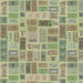 PRE - Order Tim Holtz - Electric Elements Palette - Green Tickets PWTH262.GREEN - Half Yard - March 2025 - Modern Fabric Shoppe