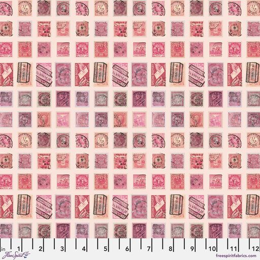 PRE - Order Tim Holtz - Electric Elements Palette - Pink Stamps PWTH211.Pink - Half Yard - Modern Fabric Shoppe