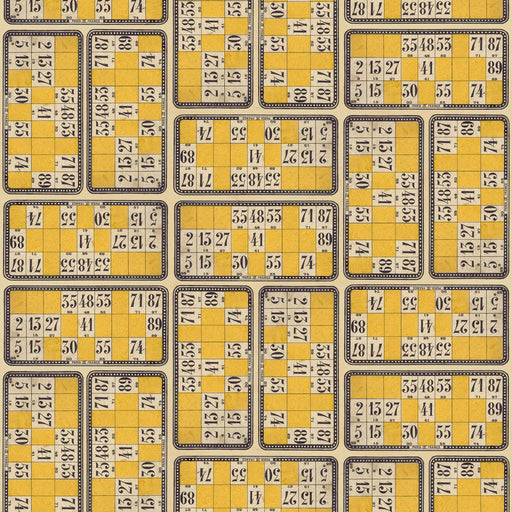 PRE - Order Tim Holtz - Electric Elements Palette - Yellow Numbers PWTH246.YELLOW - Half Yard - January 2025 - Modern Fabric Shoppe