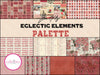 PRE-ORDER - Tim Holtz Elements-Red- Half Yard Bundle- November 2024 - Modern Fabric Shoppe
