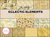 PRE - ORDER - Tim Holtz Elements - Yellow - Half Yard Bundle - January 2025 - Modern Fabric Shoppe