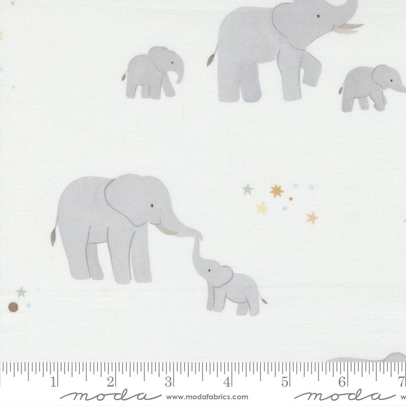 PRE - Order - To the Moon and Back by Paper + Cloth - 25900 11 - Dove - Half Yard - October 2025 - Modern Fabric Shoppe