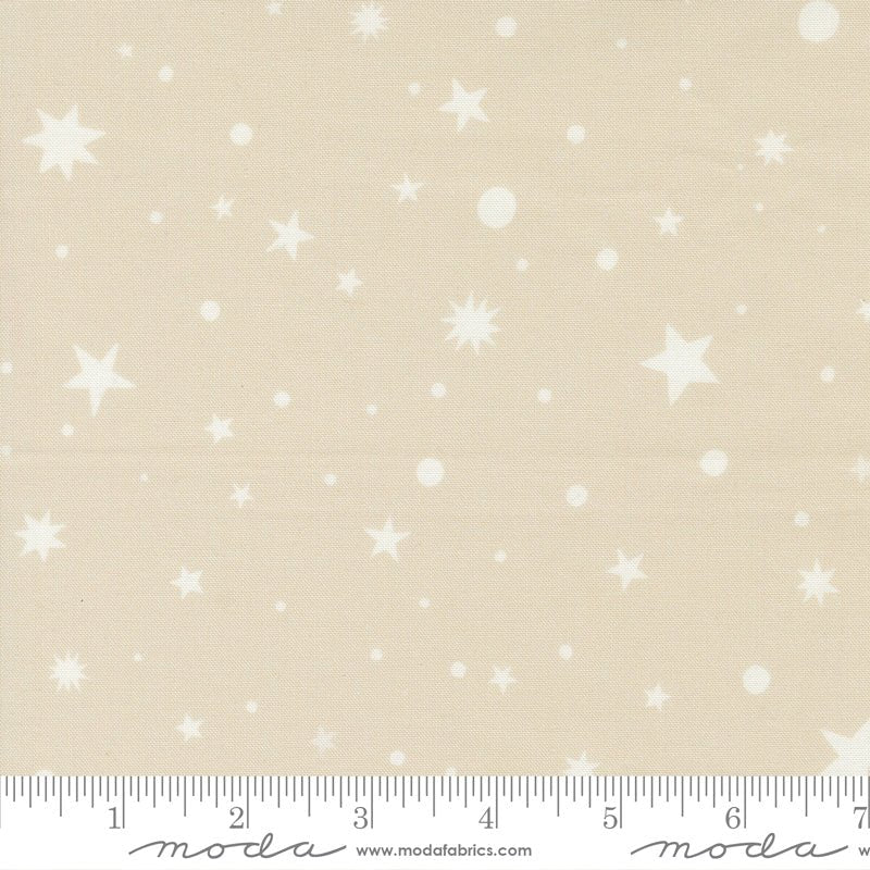 PRE - Order - To the Moon and Back by Paper + Cloth - 25903 12 - Taupe - Half Yard - October 2025 - Modern Fabric Shoppe
