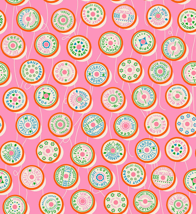 PRE - Order Trinketry by Melody Miller - RS 0111 17 - Flamingo - Half Yard - February 2026 - Modern Fabric Shoppe