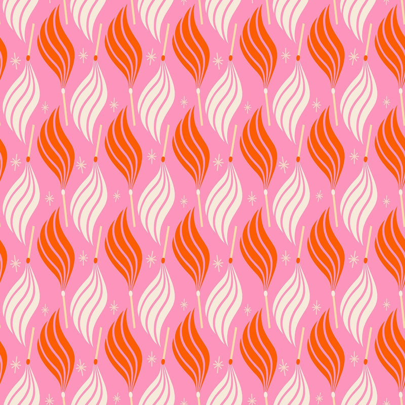 PRE - Order Trinketry by Melody Miller - RS 0113 15 - Flamingo - Half Yard - February 2026 - Modern Fabric Shoppe