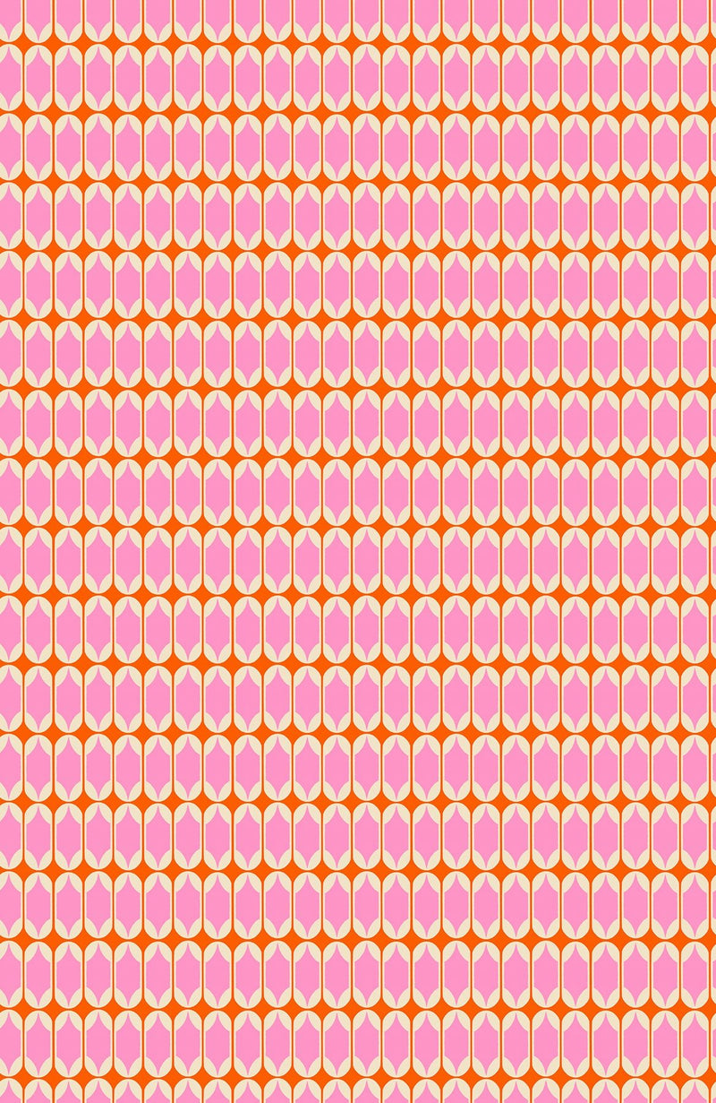 PRE - Order Trinketry by Melody Miller - RS 0115 12 - Flamingo - Half Yard - February 2026 - Modern Fabric Shoppe