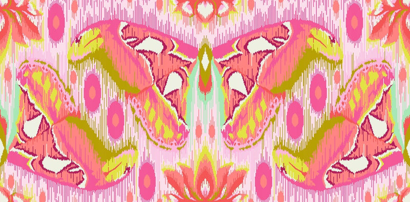 PRE-Order Tula Pink Down to Earth- 108" Wide Back- Mothorized User QBTP024.AFTERGLOW- Half Yard- March 2027 - Modern Fabric Shoppe