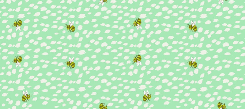 PRE-Order Tula Pink- Down to Earth- Do Re Bee PWTP297.DAYBREAK- Half Yard- March 2027 - Modern Fabric Shoppe