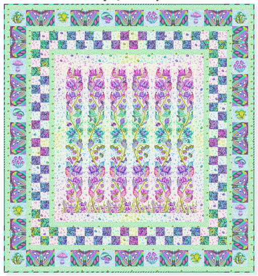 PRE-ORDER Tula Pink- Down to Earth- Glow Up-Daybreak Quilt Kit- March 2027 - Modern Fabric Shoppe