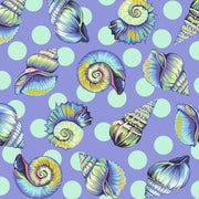 PRE - Order Tula Pink Floral Reef - 108" Wide Back - Big Shelly QBTP021.MARINE - Half Yard - April 2026 - Modern Fabric Shoppe