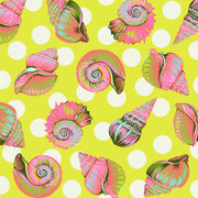 PRE - Order Tula Pink Floral Reef - 108" Wide Back - Big Shelly QBTP021.SEAGRASS - Half Yard - April 2026 - Modern Fabric Shoppe