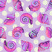PRE - Order Tula Pink Floral Reef - 108" Wide Back - Big Shelly QBTP021.ULTRAVIOLET - Half Yard - April 2026 - Modern Fabric Shoppe