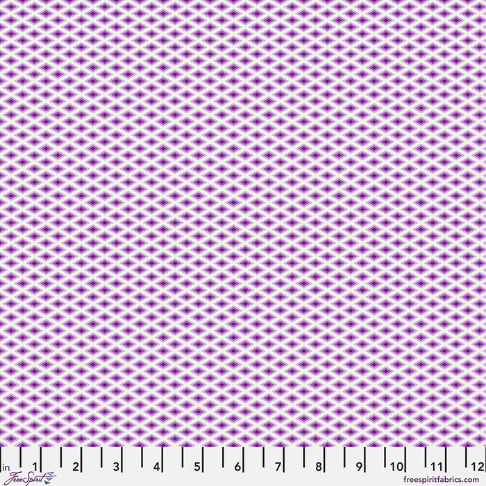 PRE - Order Tula Pink Floral Reef - Lighthouse Windows PWTP273.ULTRAVIOLET - Half Yard - April 2026 - Modern Fabric Shoppe